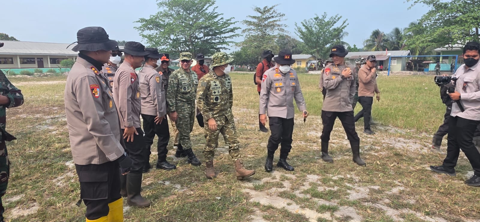 Kodam XIX/Tuanku Tambusai Turun ke Lapangan, Pangdam Pastikan Penanganan Karhutla di Inhu