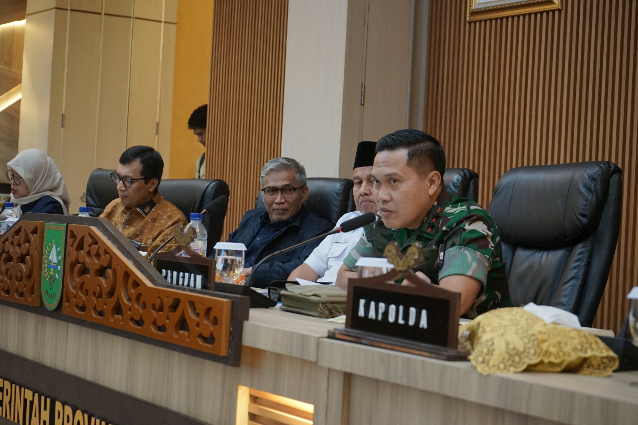 Kodam XIX/Tuanku Tambusai Hadiri Forum Multipihak, Penyelesaian Persoalan Lahan Didorong Lewat Musyawarah